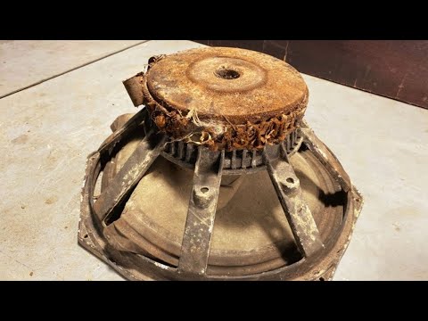 👉 Super JBL 3000 Subwoofer Restoration  // Reviving a JBL 3000 Bass Beast   Rebuilding Bass Machine