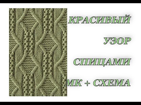 "Rhombuses and Openwork" knitting pattern. Knitting, Japanese patterns.