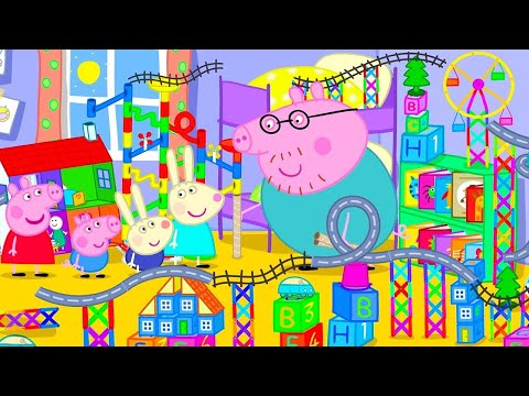 The Largest Marble Run Peppa has created! 🥇 | Story for Kids | Kids Cartoons | Peppa Pig Videos