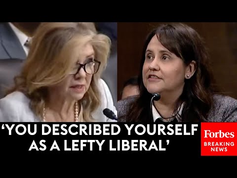 WATCH: Marsha Blackburn Confronts Judicial Nominee About Her Own Past Self-Description
