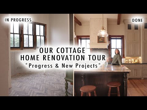COTTAGE HOME RENOVATION TOUR *Progress & New Projects We're Tackling* | XO MaCenna