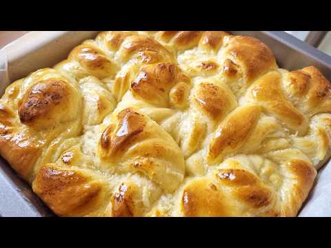 Why didn't I know this method for sweet bread before? You'll be amazed by the result