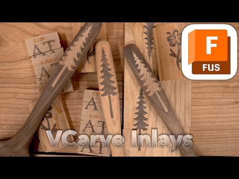 I cracked the code! VCarve Inlays with Autodesk Fusion 360 - A complete tutorial!