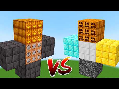 ALPHA MUTANT BEDROCK GOLEM vs ALL Golems Bosses - battle minecraft mobs