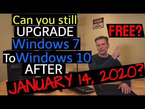 Can you still get a free upgrade from Windows 7 to Windows 10 after January 14, 2020?