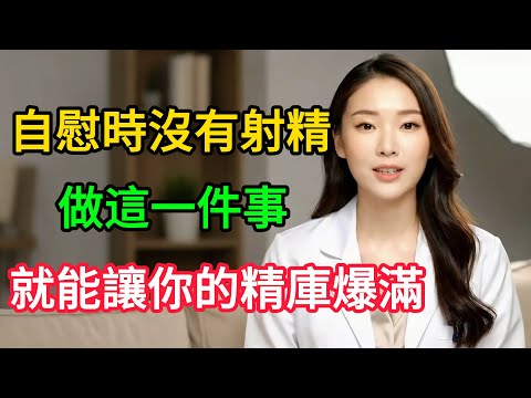 每天只需5分鐘，讓你的「精庫」爆滿、硬度重返巔峰！效果猛過吃藥  #男性健康 #泌尿科 #壯陽 #提升性功能 #精液量 #硬度