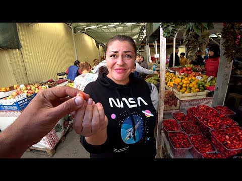 ЧТО ПРОДАЮТ НА РЫНКАХ АНАПЫ? ЦЕНЫ НА ФРУКТЫ, РЫБУ, МЯСО! ЖАРА НА ПЛЯЖАХ - ЛЮДЕЙ ПОЛНО!