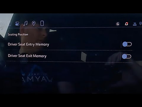 2026 Chevy Tahoe Tutorials - Driver's Seat Entry And Exit Settings