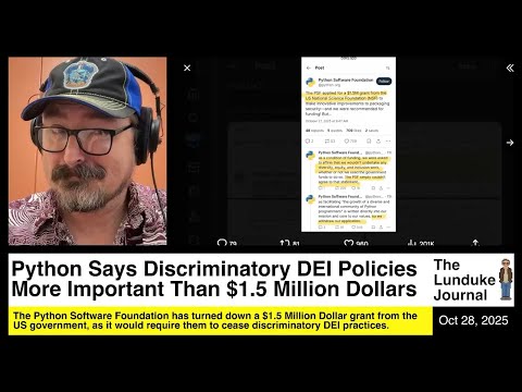Python Says Discriminatory DEI Policies More Important Than $1.5 Million Dollars