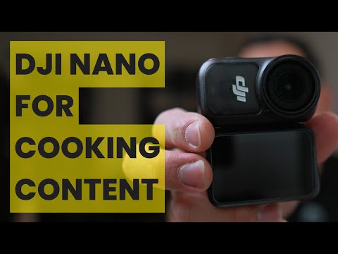 DJI Nano in the Kitchen: Practical Thoughts