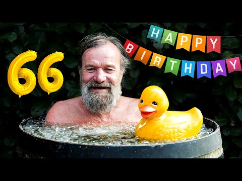 66 years on this beautiful planet… | Wim Hof's birthday!