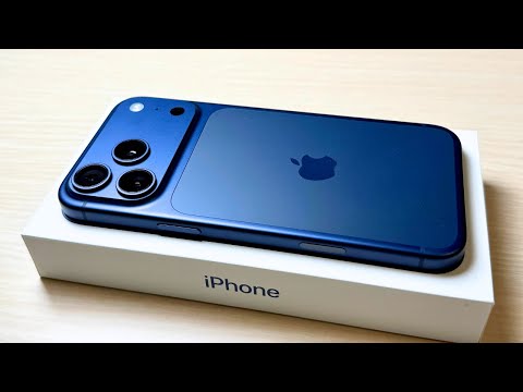 iPhone 17 Pro Max Deep Blue - Unboxing and Test