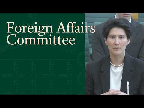 Cat Little, Cabinet Office Permanent Secretary faces Foreign Affairs Committee on Mandelson vetting