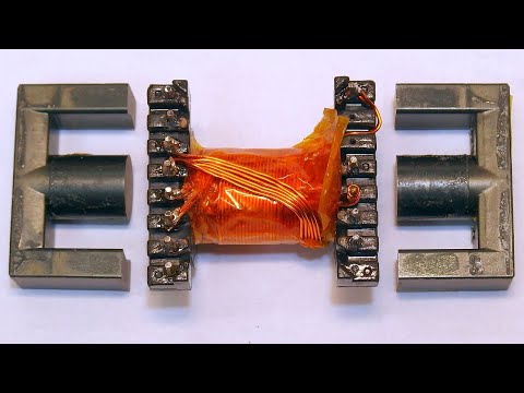 12V 50A 600W power supply - (re)winding the transformer