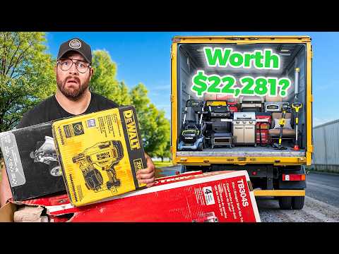 I Bought A Truckload of Grilling & Outdoor Returns for $8,513