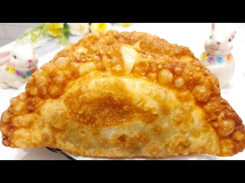 Идеальное тесто для Чебуреков! Рецепт домашних чебуреков - ХРУСТЯЩИЕ и пузырчатые Крымские чебуреки