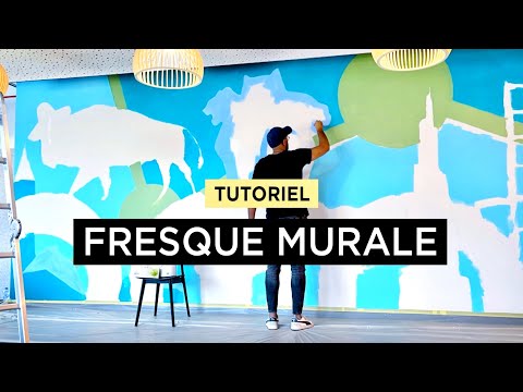 [TUTORIAL] How to create a mural? Decorative painting from A to Z