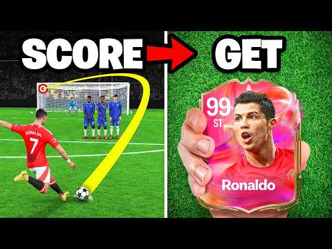 Every Free Kick Goal = 99 Rated Player