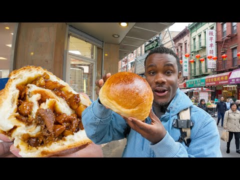 NYC's Most Viral $2 PORK BUN | Chinatown Food Tour