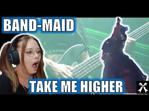 FIRST TIME Seeing Band-Maid ‘Take Me Higher’ LIVE 😳| Ginger T Reacts 🤘