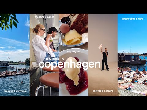 best things to do (but mostly eat) in copenhagen (travel vlog)