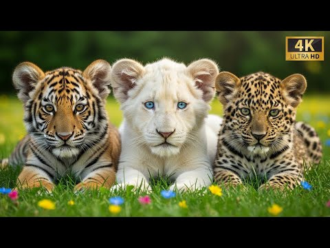 Adorable Baby Animals 4K - Discover the Wondrous World of Young Animals #4K #Animals