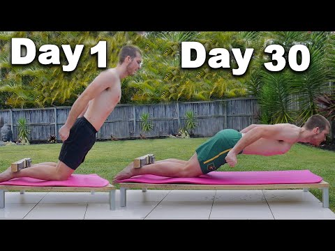 I did Nordic Curls everyday for a Month | Results | How to do a Nordic Hamstring Curl