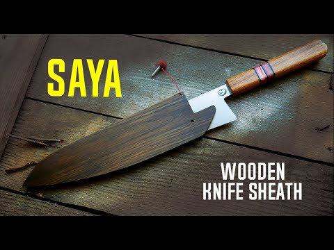 Making Saya for Kitchen Knife