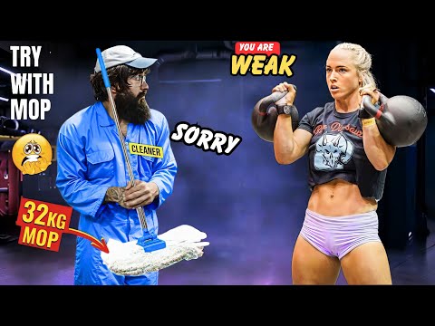 BODYBUILDERS Laughed Again… Until ANATOLY’s 32KG Mop Destroyed Their CONFIDENCE! 💪😱🧹