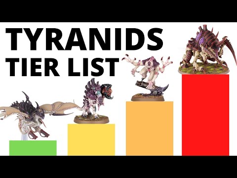 Codex Tyranids Unit Tier List in Warhammer 40K 10th Edition - Strongest + Weakest Tyranid Datasheets
