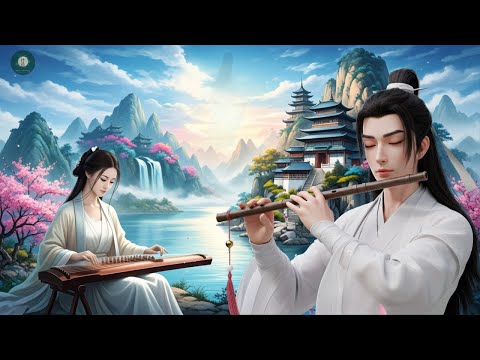 Chinese Zen Music: Bamboo flute, Erhu & Guzheng | Relaxing Music @MoonlitMelodies-68s