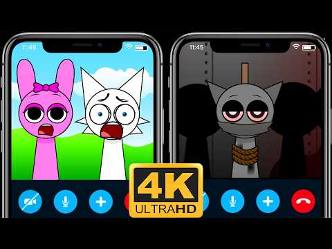 Incredibox Sprunki are Calling the Characters and Scare Them! Don't Let Them Scare You!