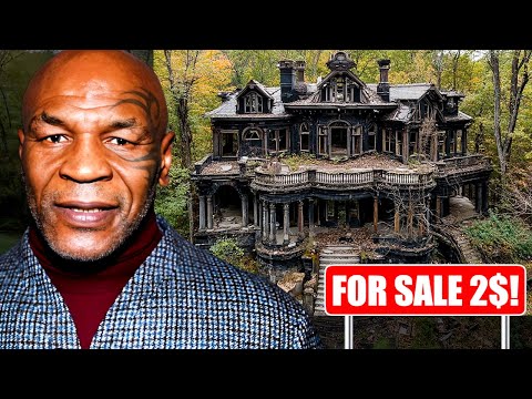 22 Abandoned Celebrity Mansions Nobody Will Buy—Even for $2!