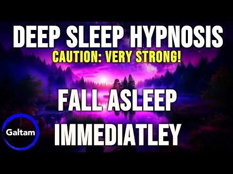 Fall Asleep Fast with Hypnosis (Very Strong!!) Talking Into Sleep | Positive Affirmations