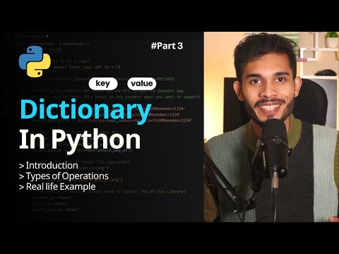 Dictionary in Python | Python for Beginners | #lecture7