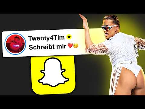 Twenty4Tims dunkle Seite auf Snapchat...