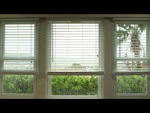 RAIN ON WINDOW II: Relaxing Sleep Video and Sound for Meditation, Stress Relief & Relaxation
