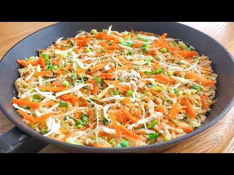 Eat only oatmeal and cabbage! Lost 10 kg in one month! Oatmeal pancakes!