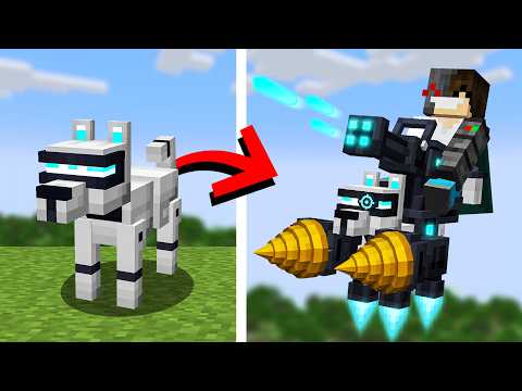 Upgrading My Dog in Minecraft