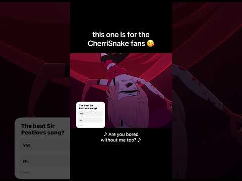 Team CherriSnake on this side 🔥💖 #HazbinHotelSeason2