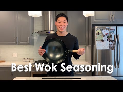 How to Season New Wok at Home | Best Wok Seasoning | Non-stick Wok for Homemade Asian Cuisines