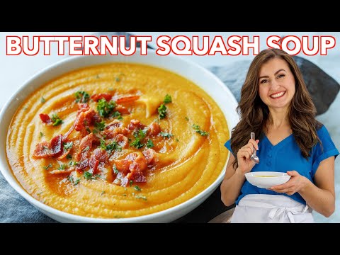 Creamy Roasted Butternut Squash Soup