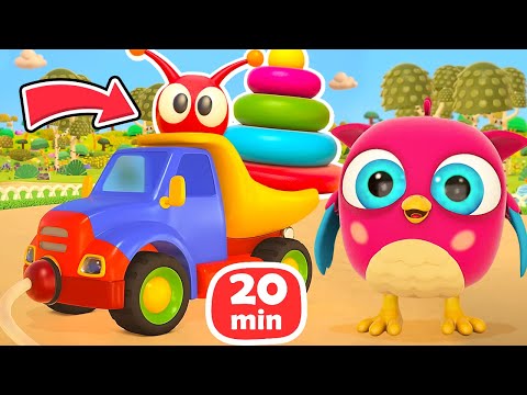 Собираем совенка-ПИРАМИДКУ! 🦉 Мультики Совенок Хоп Хоп для малышей