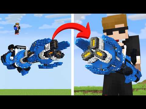 Minecraft, But Anything You Build, You Get