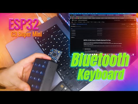 [Satisfying] This Tiny Device Controls My Mac via Bluetooth (ESP32-C3)