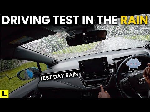 Driving Test in the Rain? Here’s How to Pass Without Stressing Out