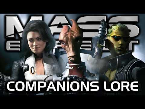 The Lore Behind Every Mass Effect Companion | Mass Effect Lore Breakdown