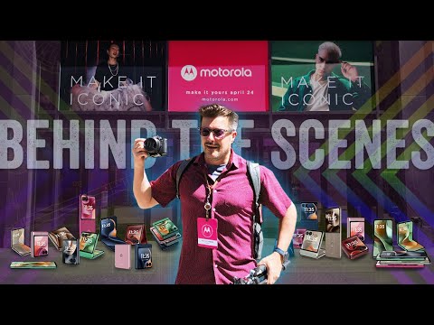 Behind The Scenes At A 2025 Smartphone Launch