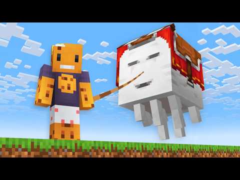 i saved the happy ghast in survival minecraft