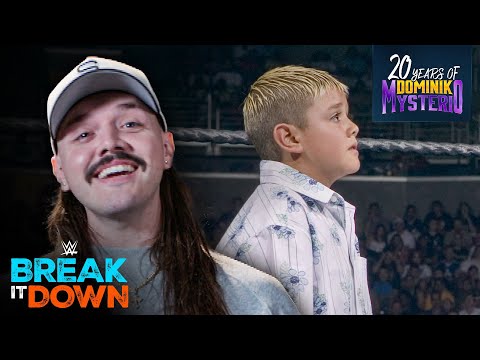 Dom Mysterio reacts to his looks over the years: WWE Break It Down